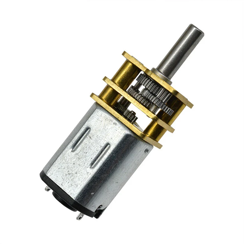 

Micro N20 Gear Motor DC 3V 6V 12V Speed Reduction Metal Motor DIY Robot Car Electric Lock 15/30/50/60/100/200/300/500/1000rpm