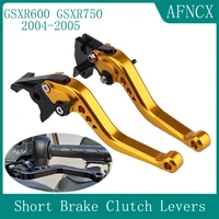 gsxr 750 motorcycle adjustable accessories short brake clutch levers for suzuki gsxr600 gsxr750 2004 2005 adjustable clutch