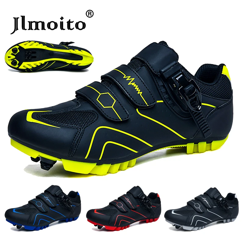 

Fashion Men MTB Shoes SPD Cycling Shoes Mountain Road Bike Sneakers sapatilha ciclismo Self-Locking Bicycle Shoes Cleats Shoes