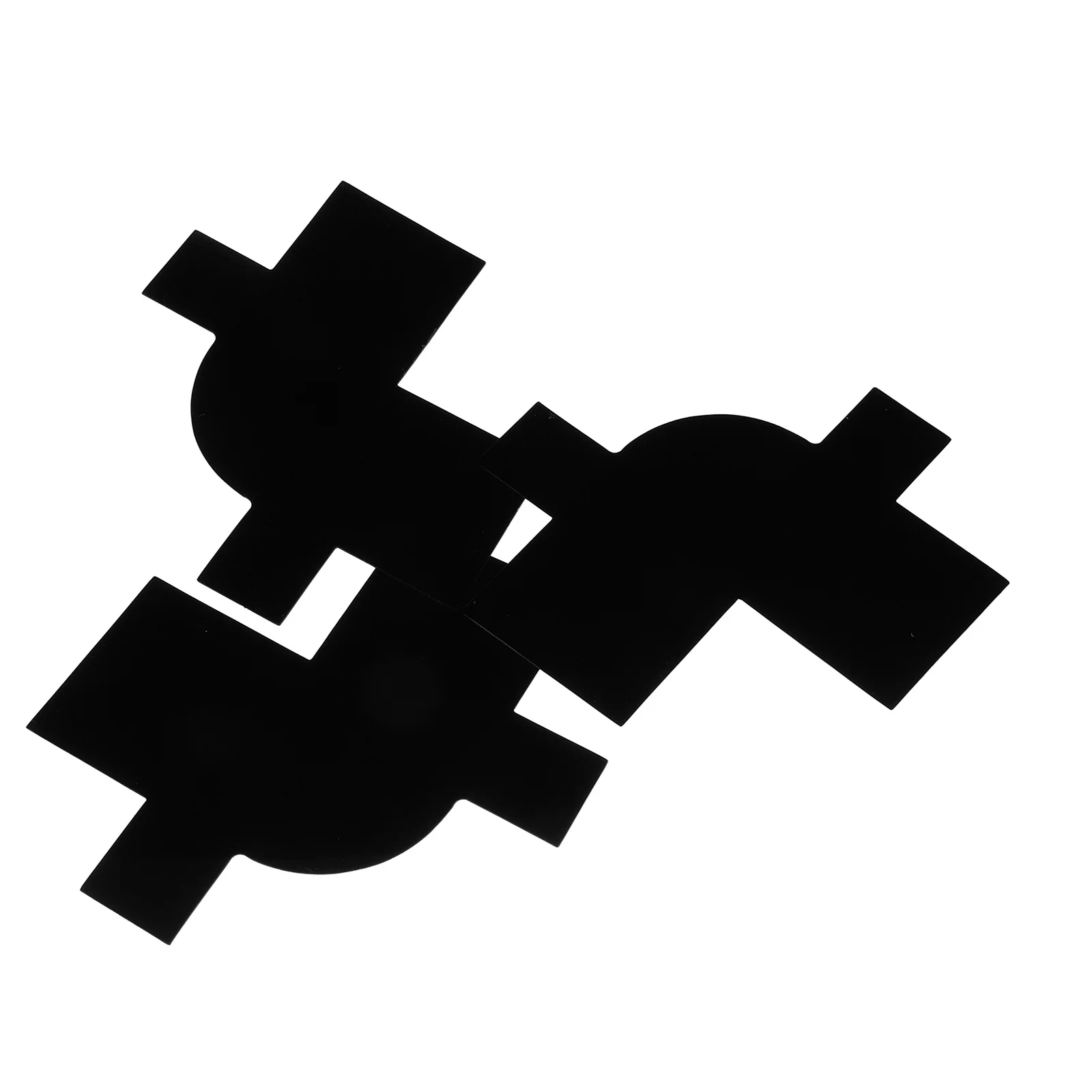 3 шт. шаблон для стрижки направляющая бороды перегородка линии волос бусины