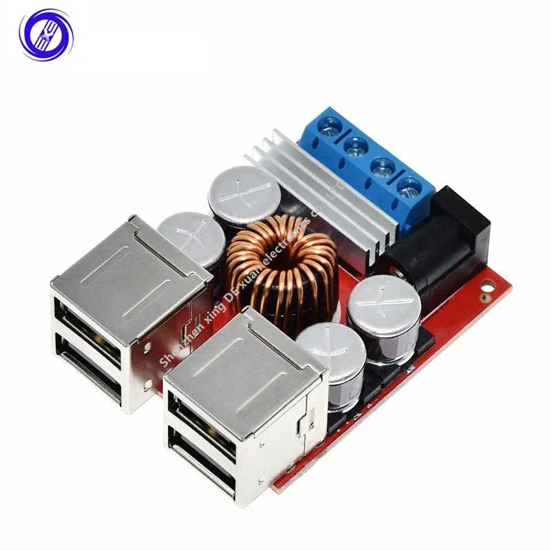 1 шт. BAISHUN 8 В-35 В 5 8A DC-DC автомобильная зарядная плата блок питания модуль