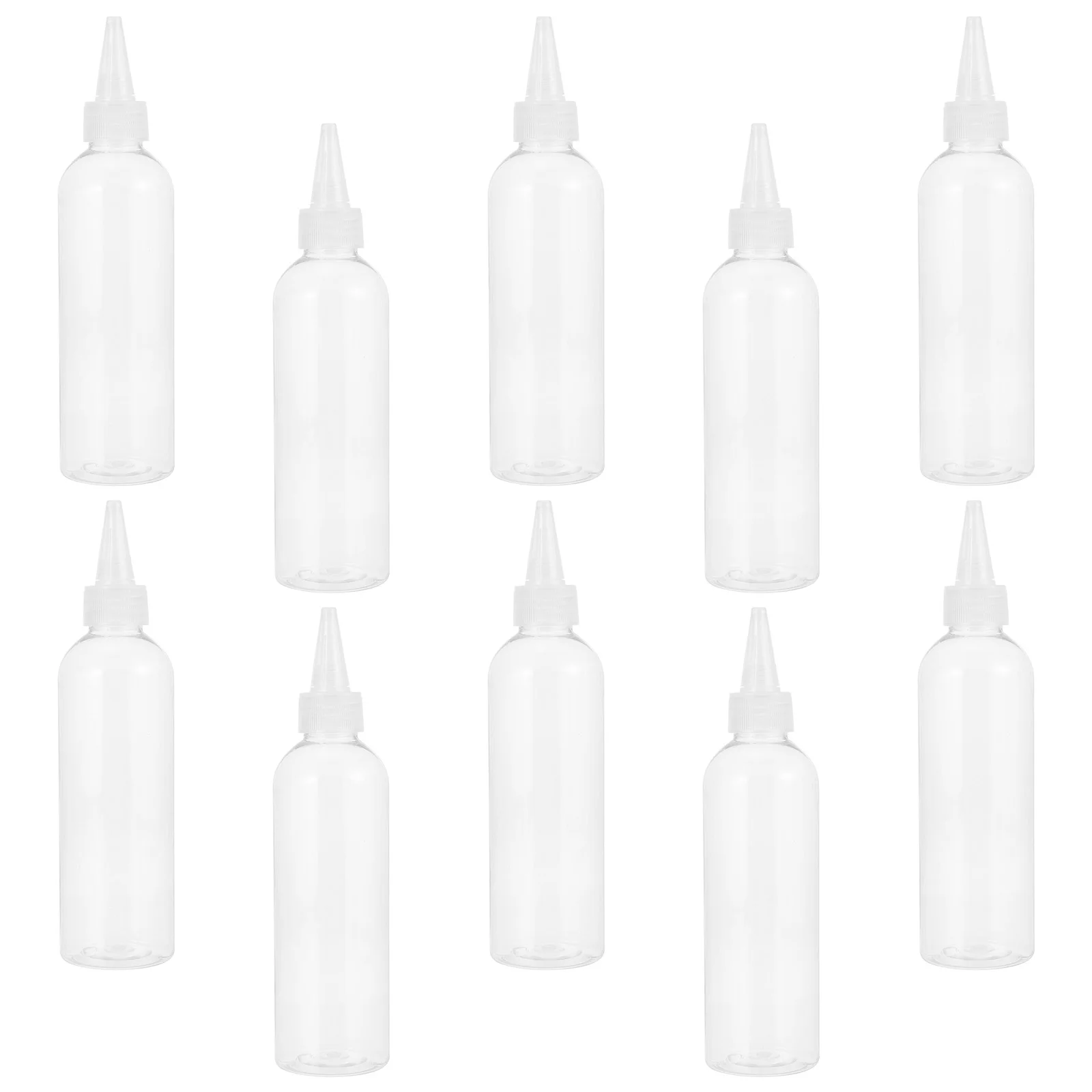 

10 Pcs Bottle Hair Coloring Bottles Lotion Sub Liquid Soft Squeeze Pp Shampoo Flask