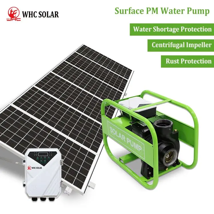 

DC WHC Deep Well Submersible 1Hp 2Hp 3Hp Solar Water Pump For Irrigation