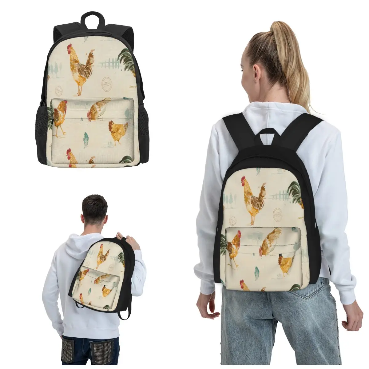 

Rooster Innovative Features Make Our Backpacks Ideal For Tech-Savvy Travelers Computer Bag Lightweight Casual Travel Bookbag