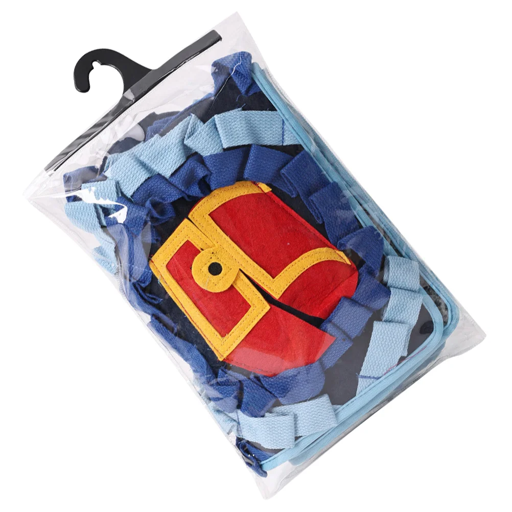 

Polar Fleece Dog Foraging Pad Creative Pet Dog Sniffle Mat Pet Accessory