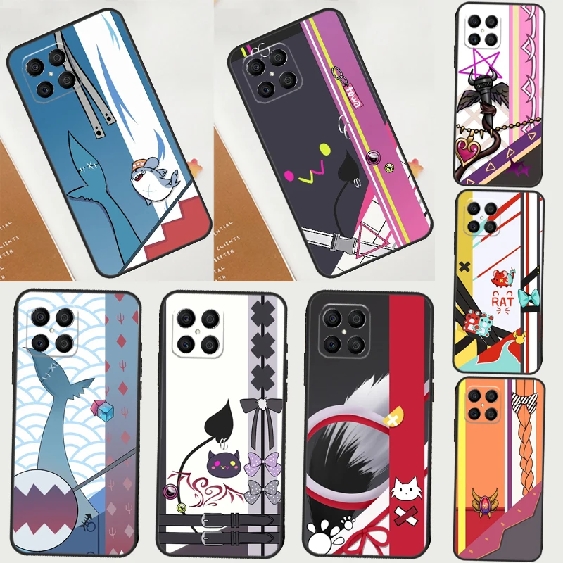 Чехол Tokoyami Towa Gawr Gura Hololive для Huawei P30 Lite P50 P40 P20 Pro P Smart Z Nova 9 5T, чехол для Honor 50 X9 X8 X7