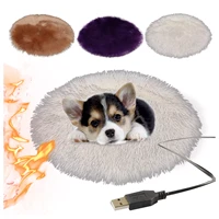 plush pad blanket pet electric blanket cat usb electric heated pad anti scratch dog heating mat sleeping bed for small dog cat