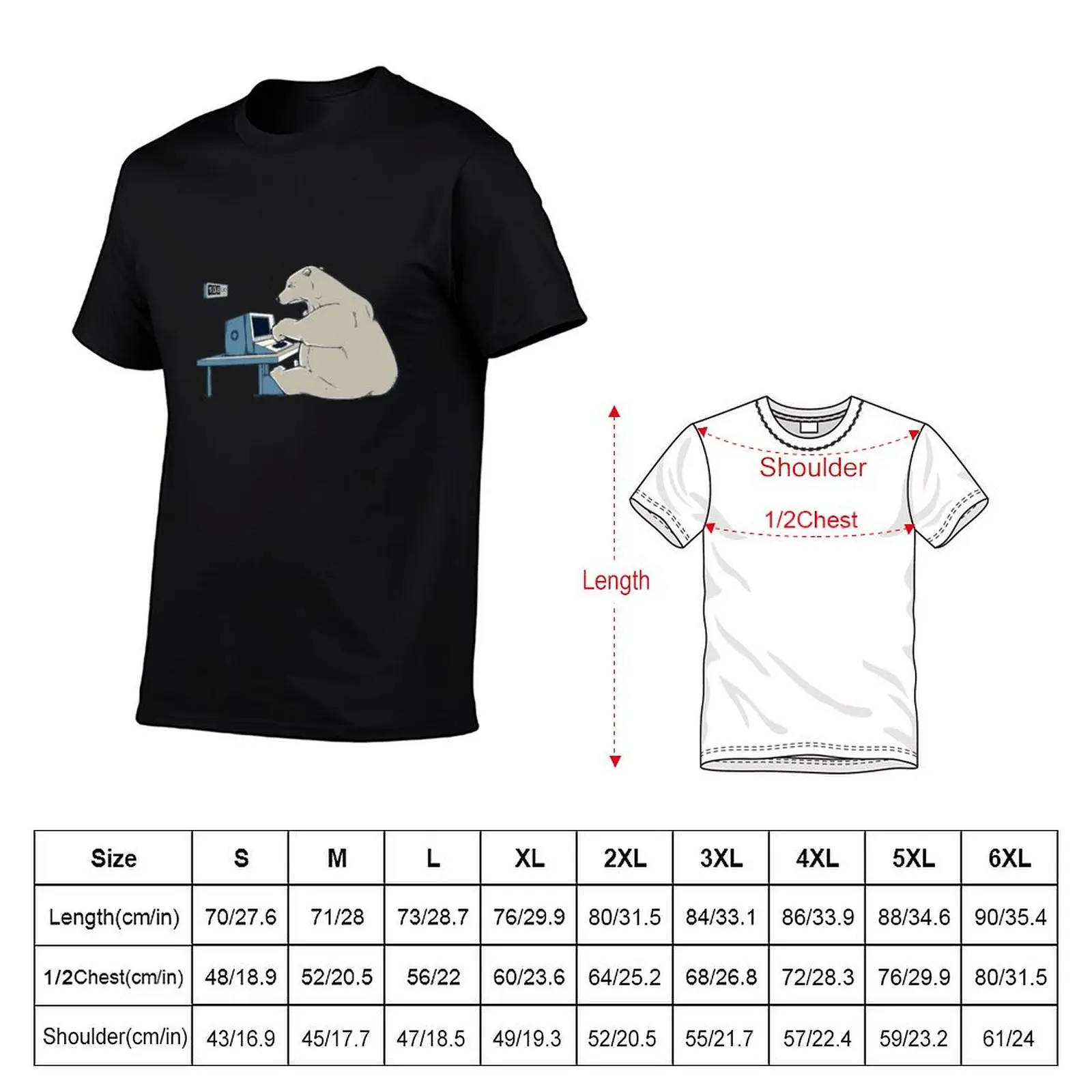 Футболка LOST Polar Bear, легкая рабочая футболка (art.: 3920dbedef2aa) - 3920dbedef2aa