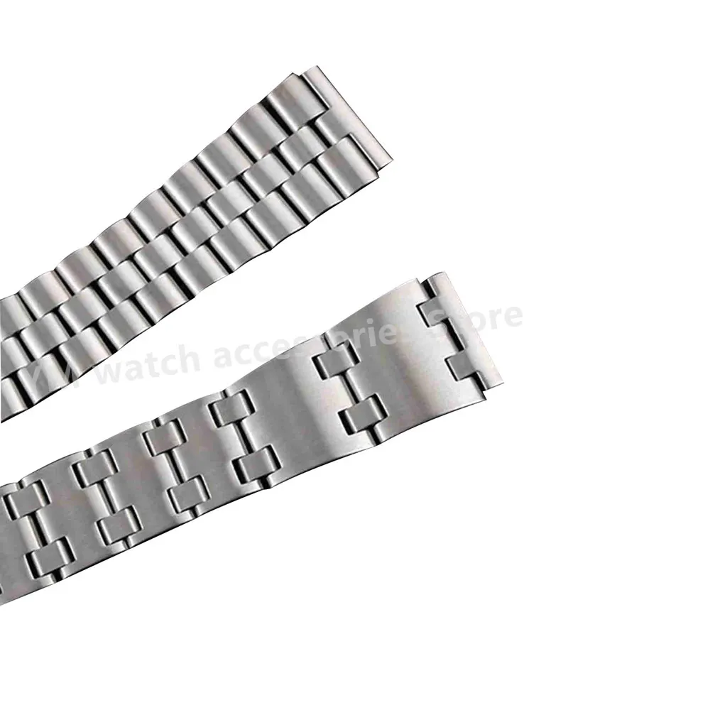 19mm Solid Stainless Steel Replacement UFO Straight End Watch Bracelet Band Strap For SKX 6138 6106 6119 4006 Sport 5 Watch