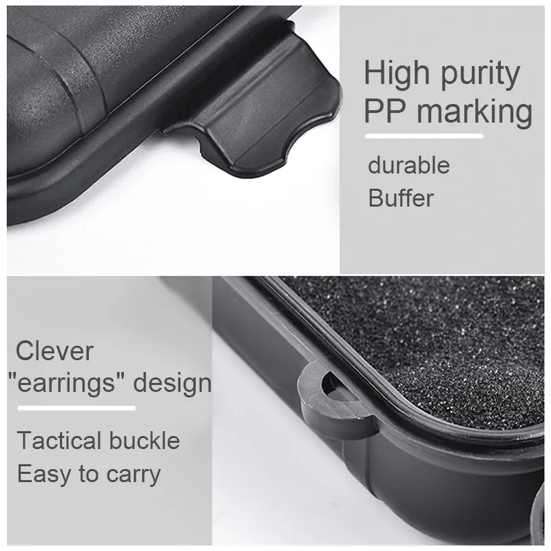 Уличная пластиковая Водонепроницаемая герметичная коробка для выживания