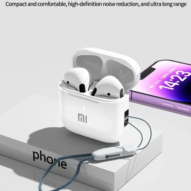 Фото Беспроводные наушники Xiaomi AP05, HIFI стереозвук, Bluetooth 5,3, спортивные наушники с микрофоном для Android, IOS, гарнитура №5