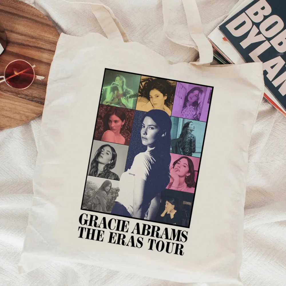 Сумка для покупок Gracie Abrams продуктовый покупатель эко-холщовая джутовая сумка