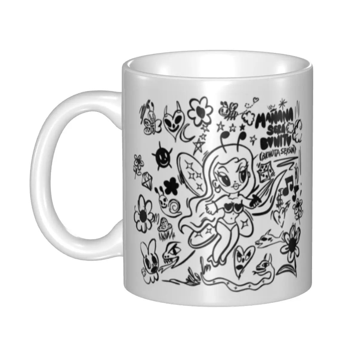 Кофейные кружки Karol G Bichota Heart на заказ сделай сам индивидуальная керамическая