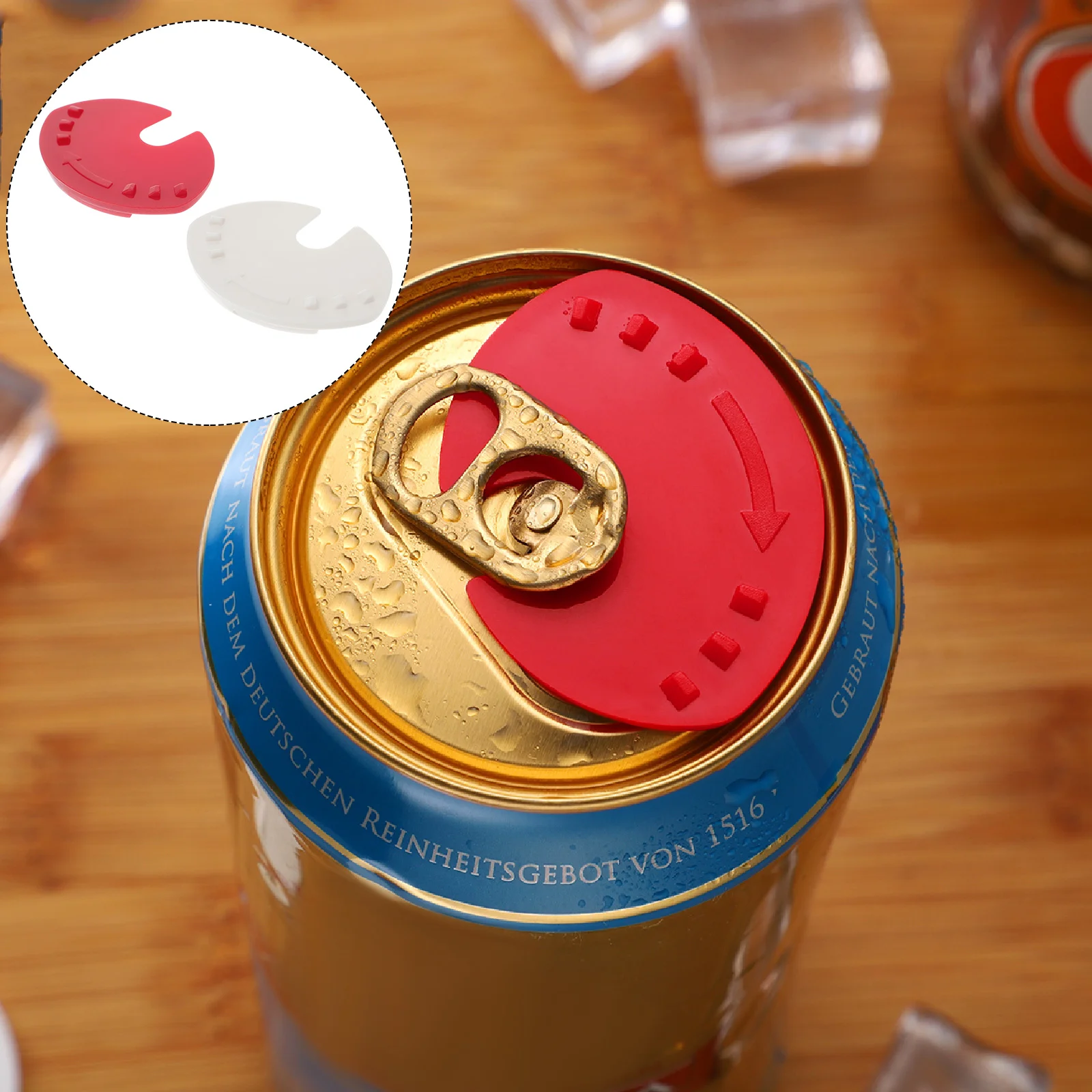 

Can Beverage Lid Protector Cap Soda Cover Lids End Beer Reusable Sealer Canlockdrink Saver Poptabs Covers Bottle Snaps Barricade
