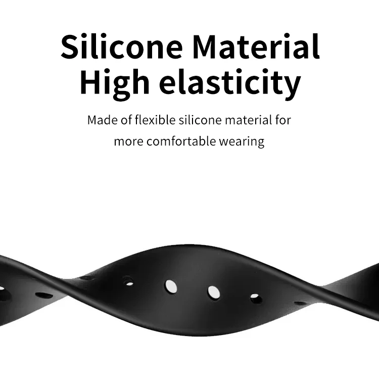 Sport Silicone Strap for Xiaomi MiBand 8 Band for Mi Band 8 SmartWatch Replacement Wristband Correa Bracelet Watchband