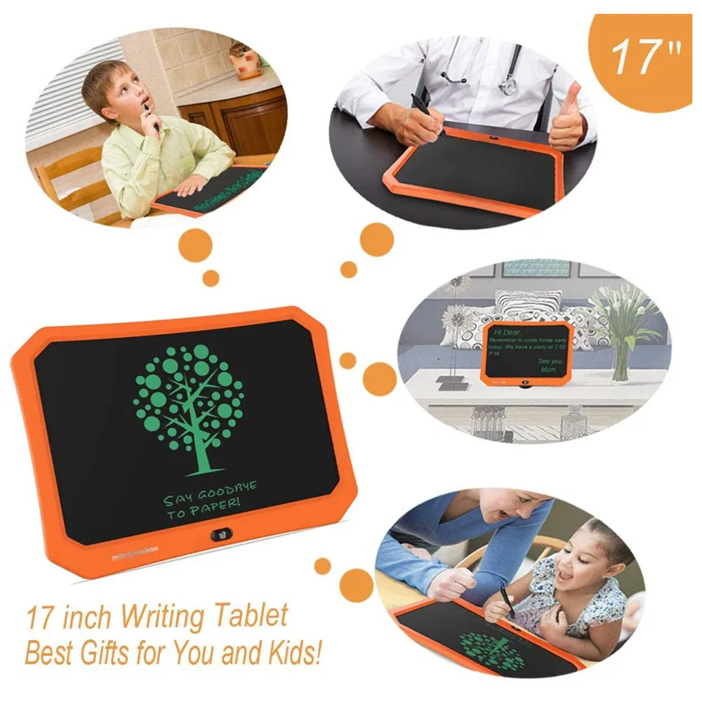 

17Inch Color Pad LCD Writing Tablet Electronic Drawing Doodle Board USB Charging Digital Handwriting Pad Colorful Drawing Tablet