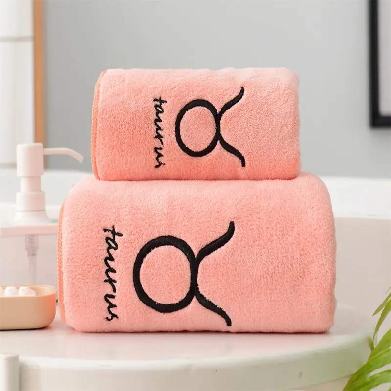 

Highly Absorbent Soft Towel Embroidery Wrapping Bath Towel Wrapped Bath Towel Coral Velvet Towel Embroiderable Robe Bath Towel