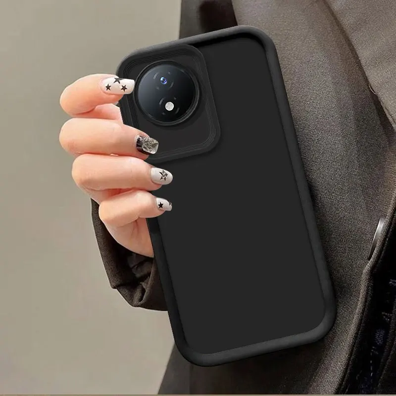 Phone Case For Vivo Y02T Y02A Y03T Y18S Y18E Y18i Y15S Y15A Y17S Y22S Y11S Y12S Full Package Soft Silicone Anti Drop Cover