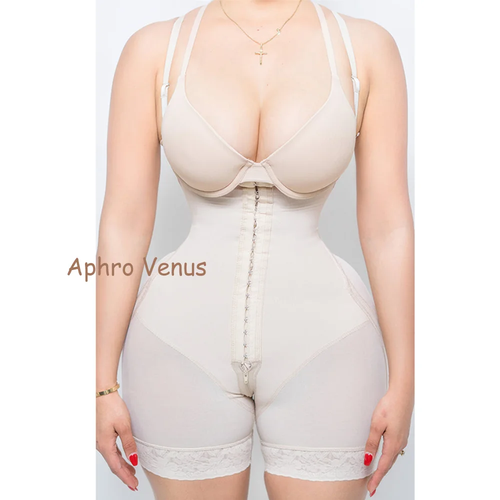 Open Chest Sleeveless Jumpsuit Women Shapewear