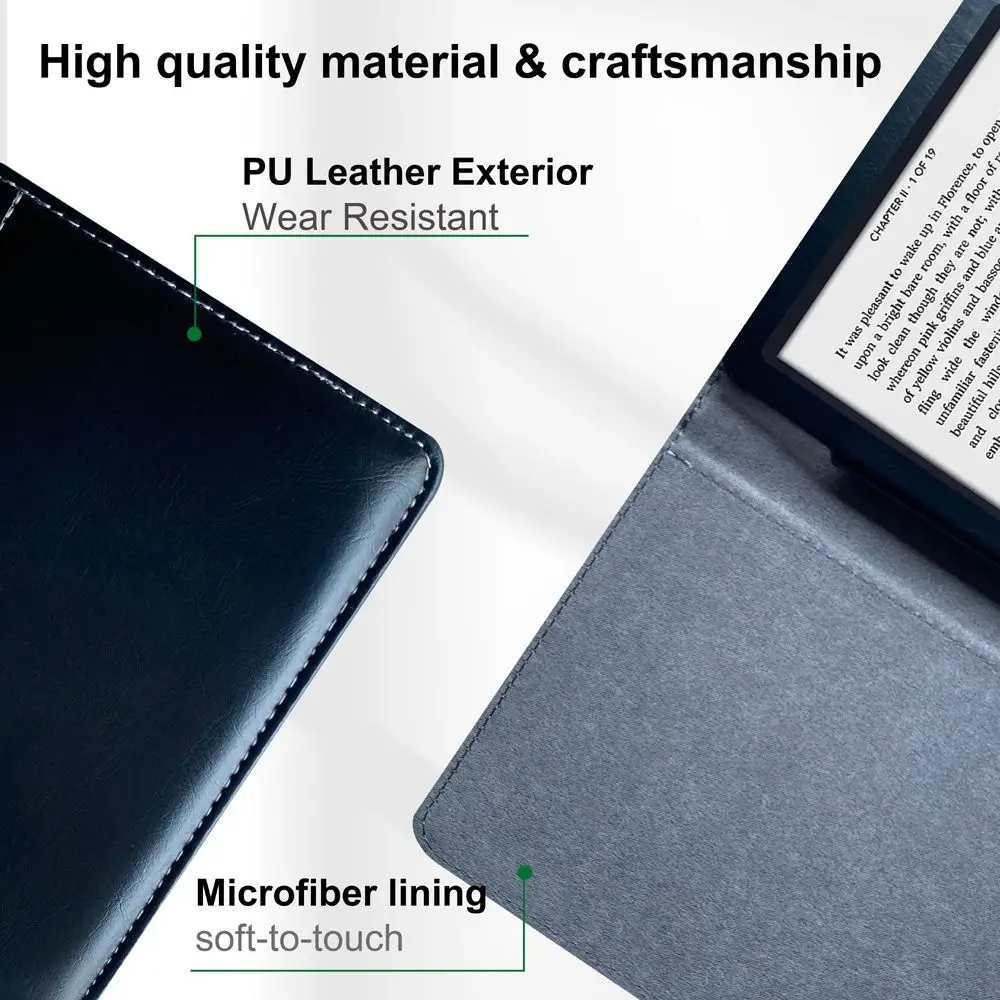 Чехол из искусственной кожи 6 8 дюйма противоударный чехол для электронного