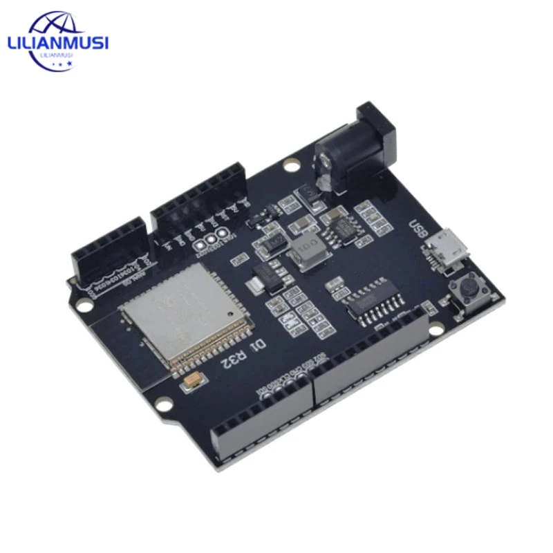 Для Wemos D1 ESP32 ESP-32 WiFi Bluetooth 4 Мб Flash D1 R32 плата модуль CH340 CH340G макетная плата для Arduino