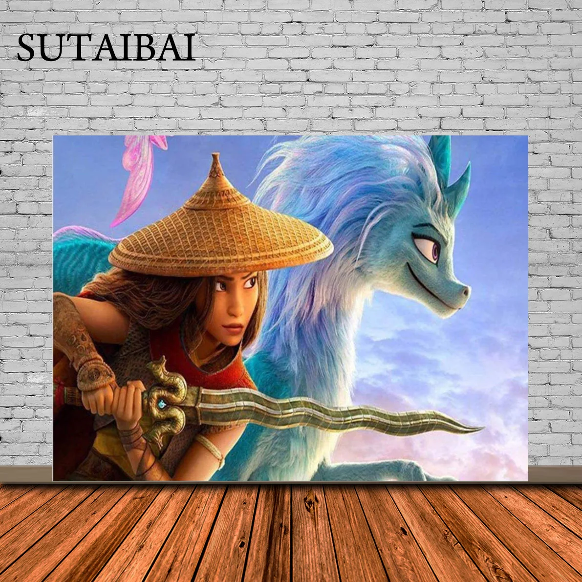 

Princess Raya and The Last Dragon Birthday Backdrop Happy Birthday Raya Theme Background Raya and The Last Dragon Birthday