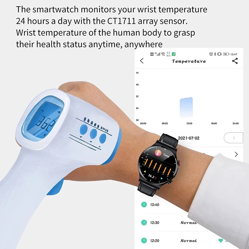 new ecgppg health smart watches men heart rate blood pressure fitness tracker ip68 waterproof smartwatch for android ios phone free global shipping