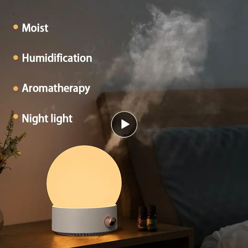 

Air Humidifier Mini Ultrasonic USB Essential Oil Diffuser Car Purifier Home Aromatherapy Mist Maker Romantic Soft Night Lamp
