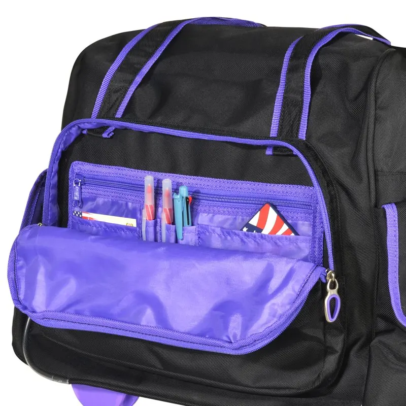 Deluxe Fashion Rolling Overnighter Luggage