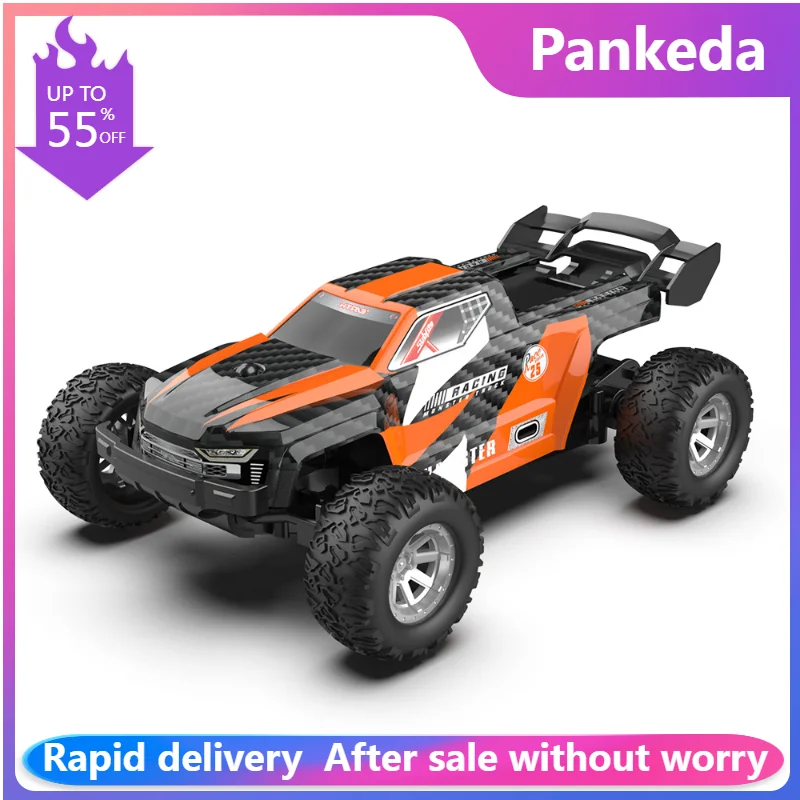 

1/32 Scale Electric RC Racing Buggy High Speed 20km/H 2.4G RC Crawler Rechargeable 80m Control Distance for Boys Kids and Adults