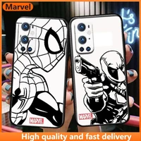 deadpool spiderman for oneplus nord n100 n10 5g 9 8 pro 7 7pro case phone cover for oneplus 7 pro 17t 6t 5t 3t case