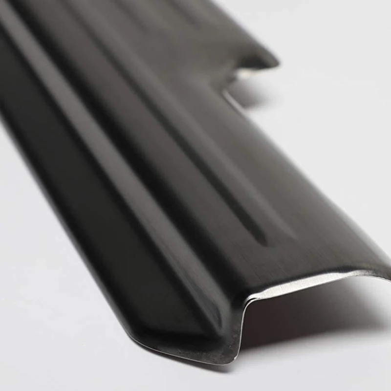 Для Suzuki Jimny 2019 + Защита двери автомобиля Наружная барьерная Планка Порог Бар