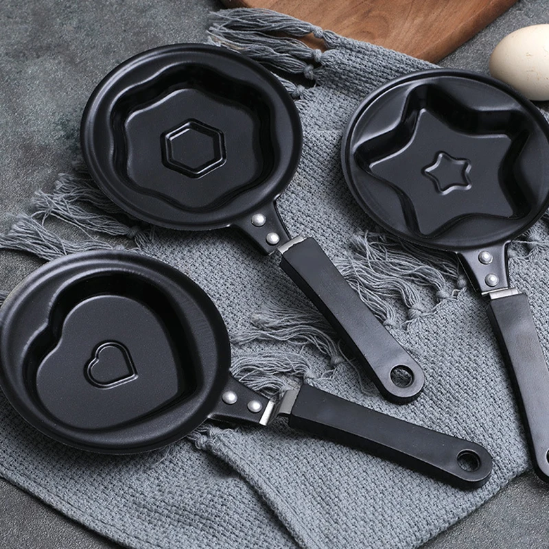 

Kitchen Tools Egg Mold Pan Flip Omelette Mold Breakfast Egg Frying Pot Non-Stick Frying Pan Pancake Maker Mini