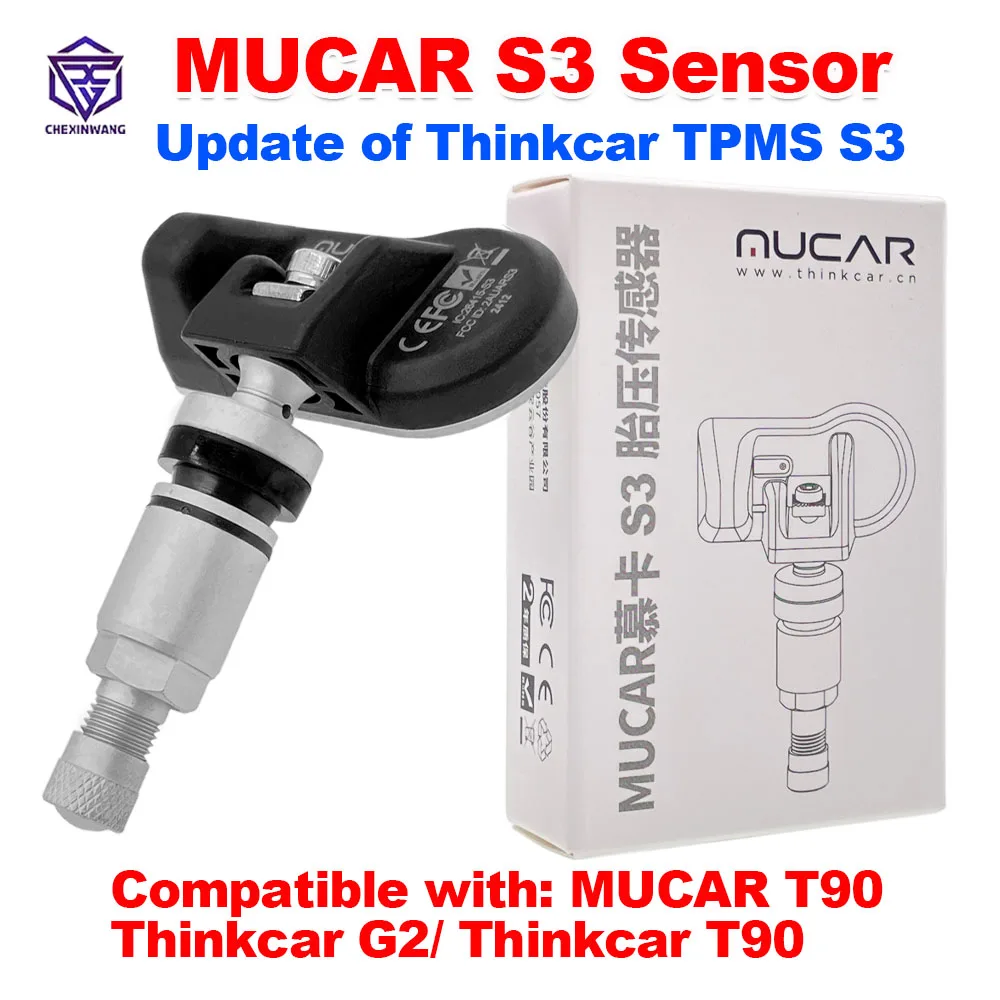 MUCAR S3 Универсальный автомобильный датчик давления в шинах 315 МГц 433 TPMS Датчик