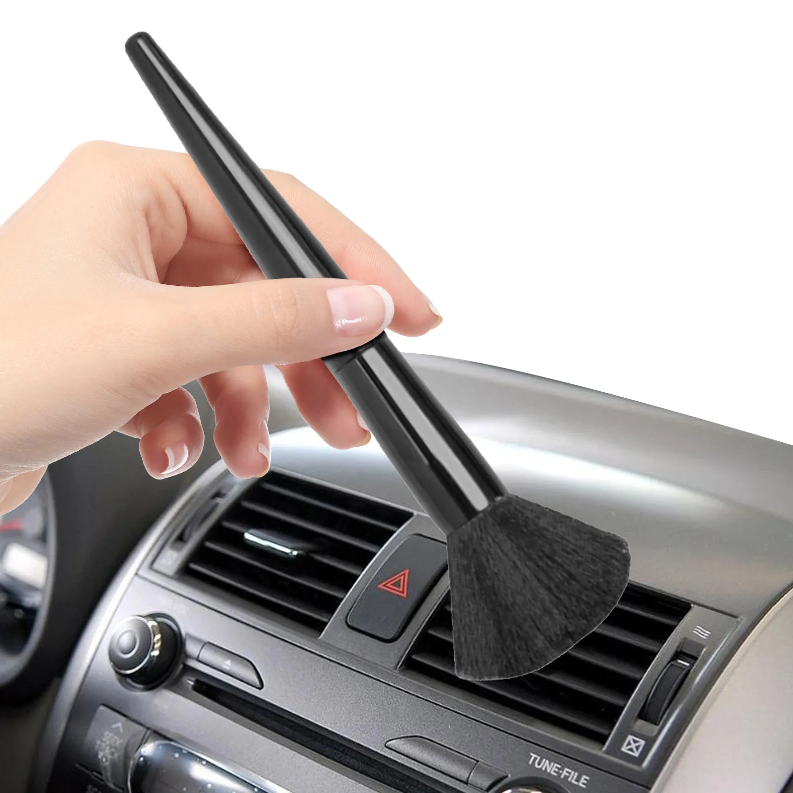 

Car Detailing Brush Set Interior Car Cleaning Brushes Car Detailing Dusting Brush Tool For Cleaning Panels Air Vents Seats Car