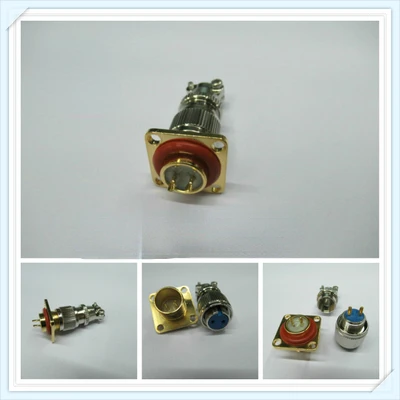 Вакуумный стеклянный герметичный соединитель, Спеченный газовый герметичный авиационный разъем 12