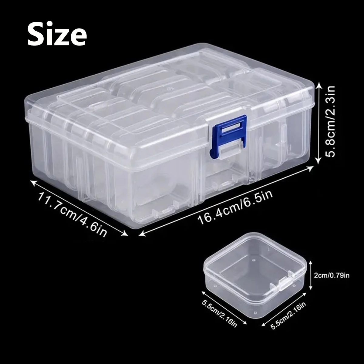 Ящик для хранения алмазной вышивки сделай сам контейнер украшений дизайна