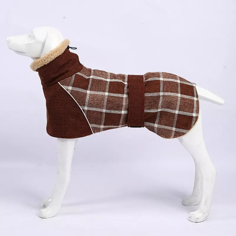 

Одежда для собак, Зимняя Толстая теплая куртка для маленьких и больших собак, светоотражающая ветрозащитная одежда для домашних животных, з...