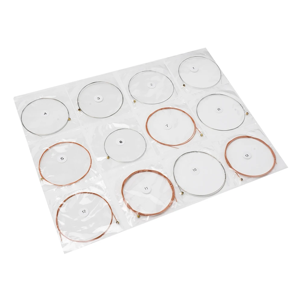 Alice A2012 12 струн набор для акустической гитары 010-026 детали музыкальных