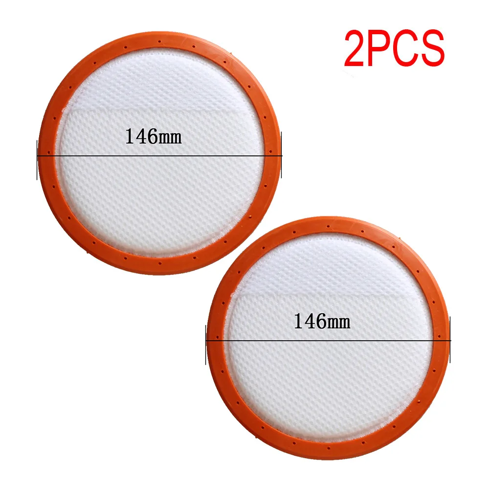 

Моющиеся круглые фильтры для пылесоса Wuyan, для Midea C3-L148B, C3-L143B, VC14A1-VC, 146/130 мм