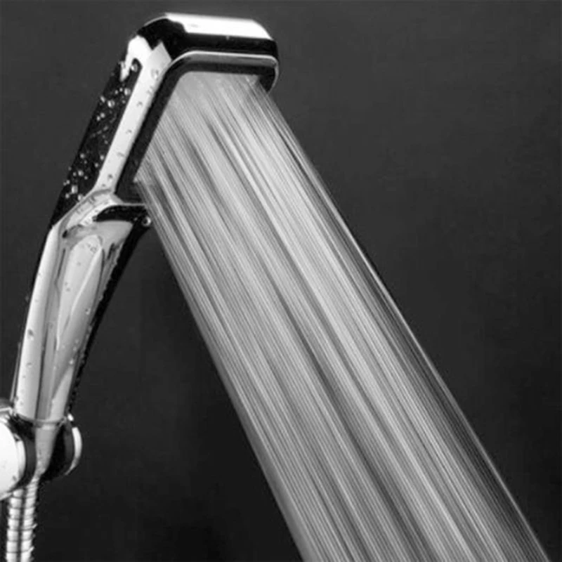 

1pc 300 Holes Bath Shower Head Water Saving Handheld Large Shower Head Practical