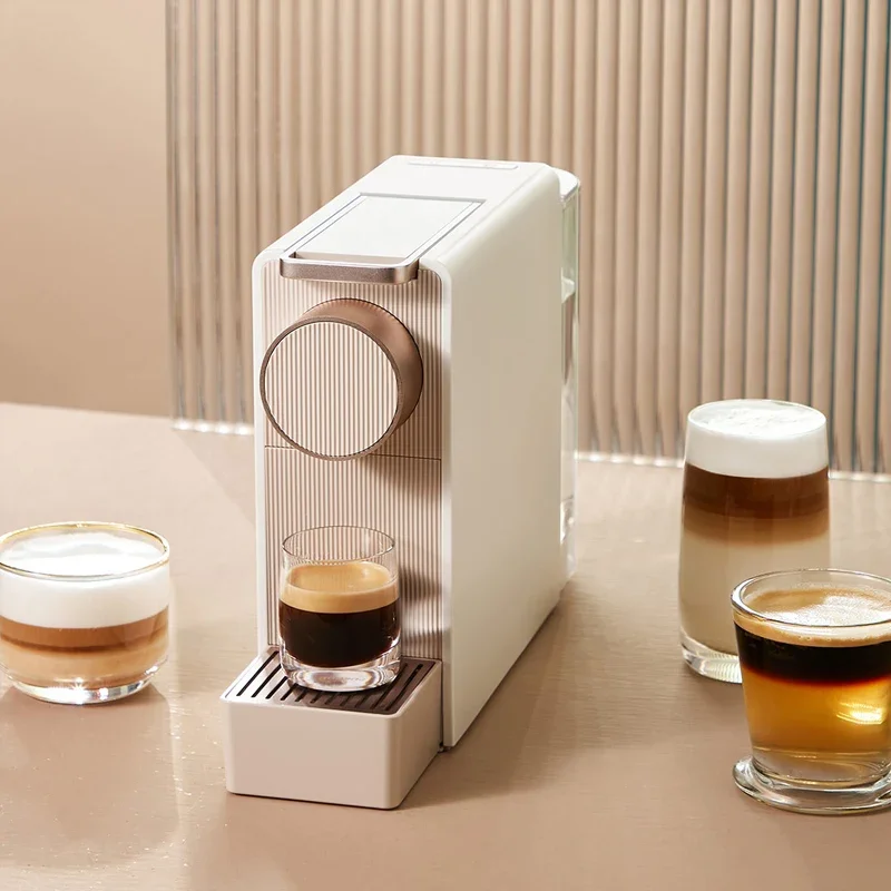 Капсульная кофеварка SCISHARE Mini Mesin Kopi Hot Cold для Nespresso