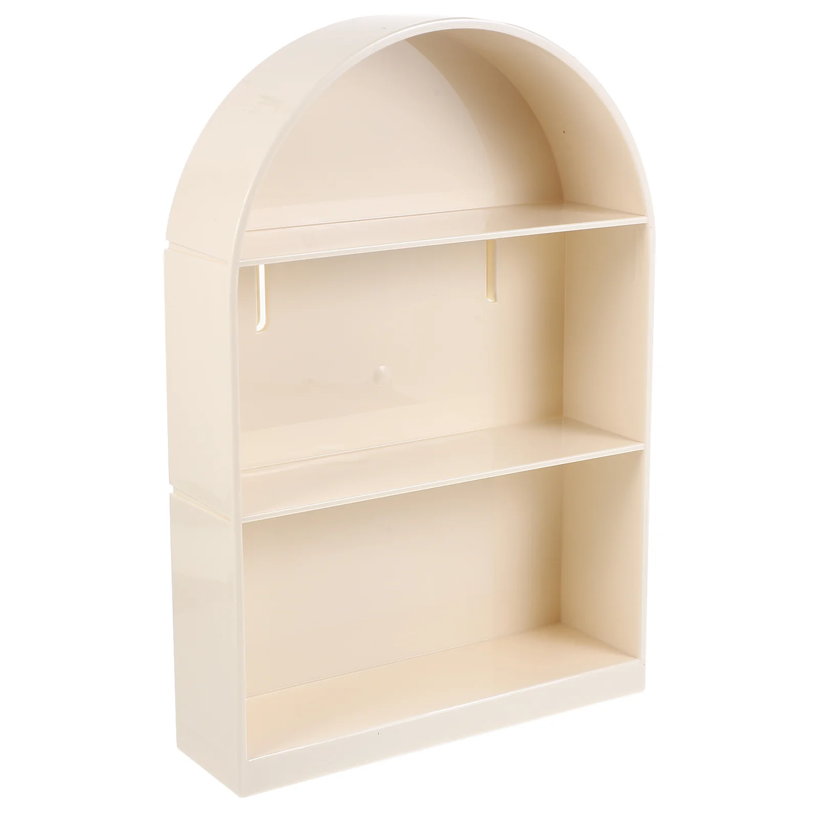

Shelf Wall Storage Rack Floating Shelves Crafts Figurine Display Small White Nail Polish