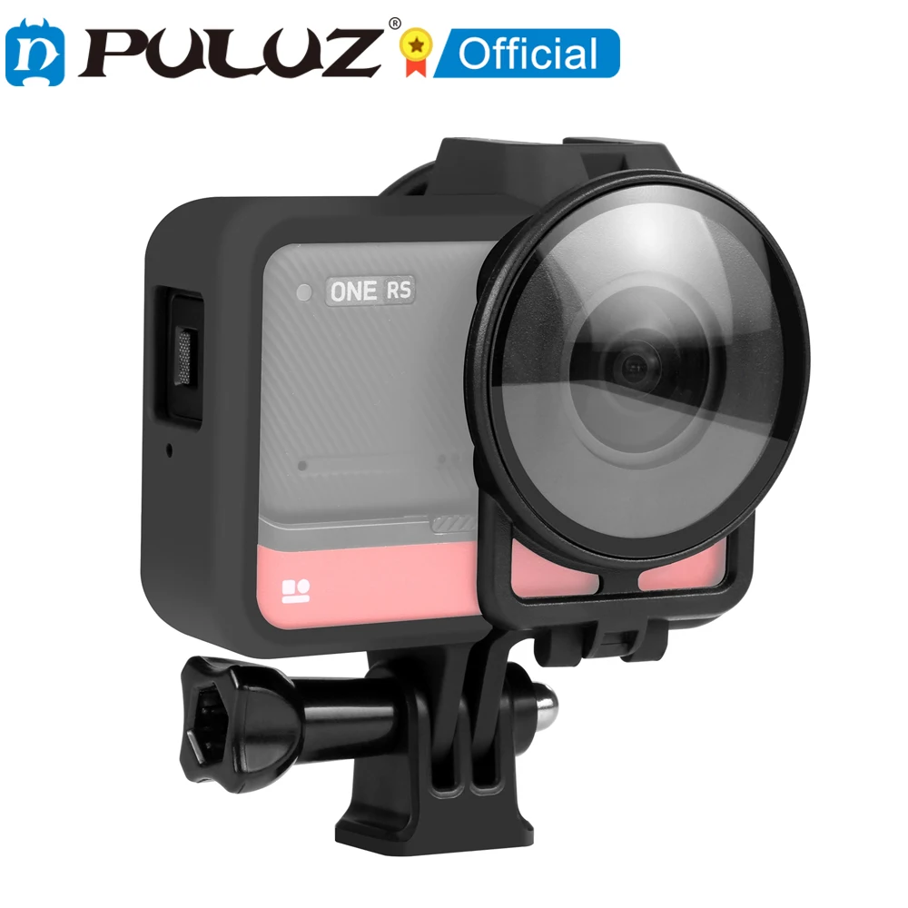 Пластиковый чехол PULUZ с защитой объектива для Insta360 One RS 360 Edition, защитный чехол