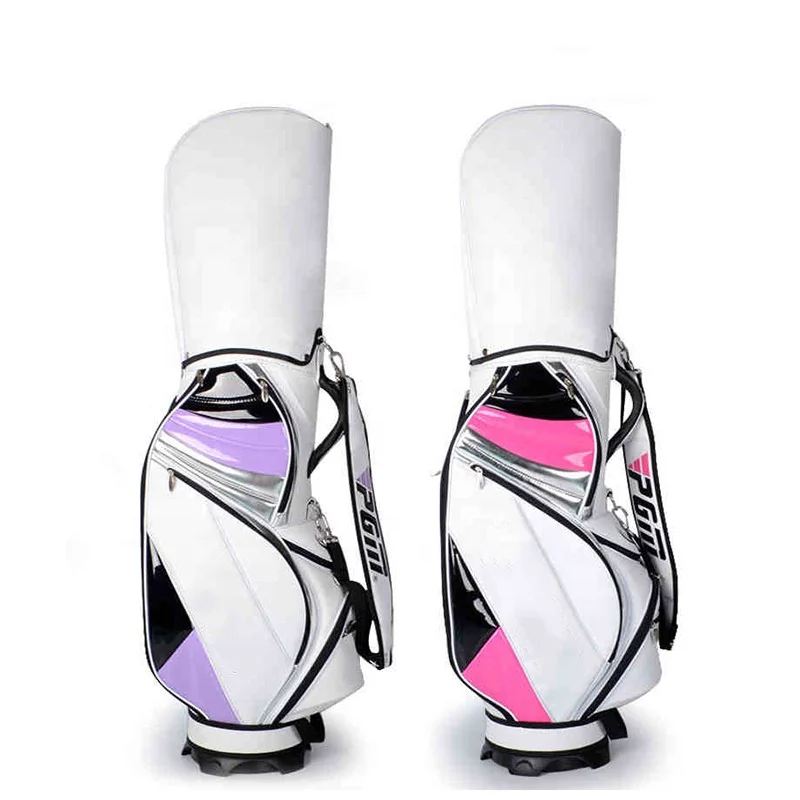 

2019 Fashion High Quality PU Leather Ladies Golf Club Stand Cart Bag