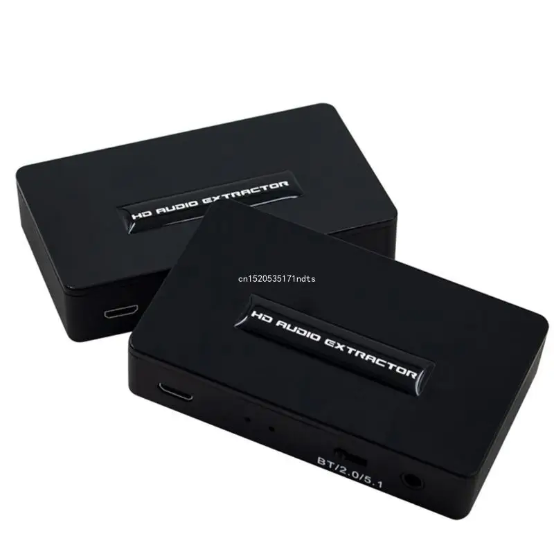 Экстрактор 4K с многоканальной поддержкой Стереовыход 3 5 мм BLE5.0 для игр и