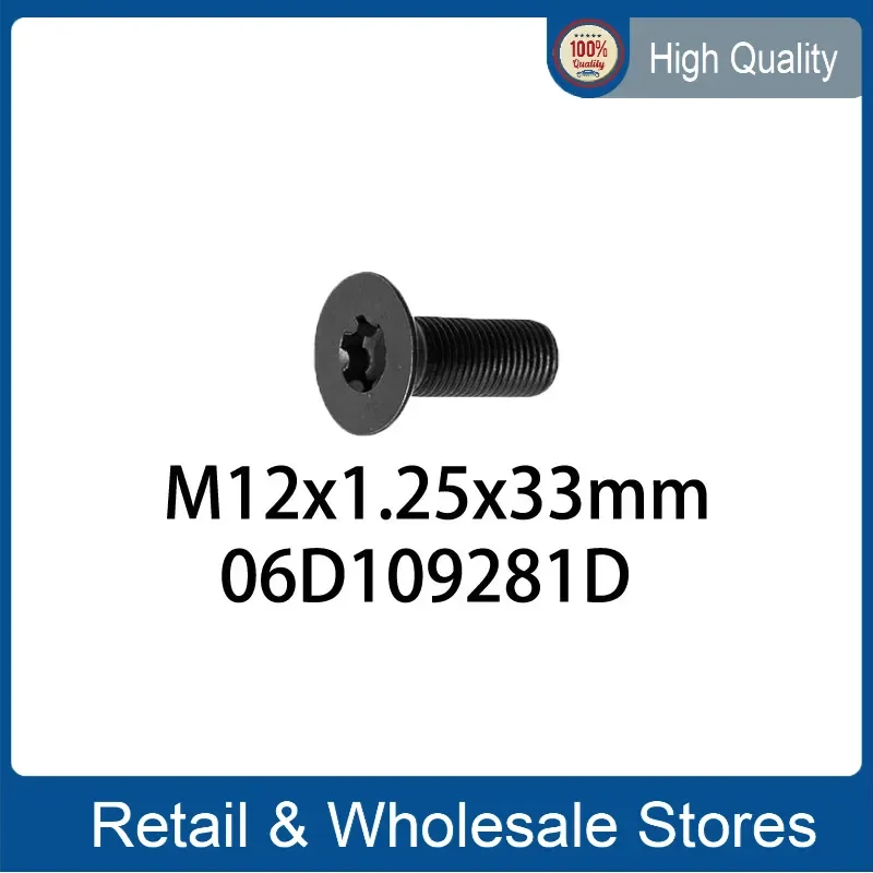 

1 шт. винт распределительного вала болт регулировки распределительного вала 06D 109281 D для Audi A3 TT A4 B7 A6 C6 VW GOLF PASSAT JETTA SKODA 06D 109 281D
