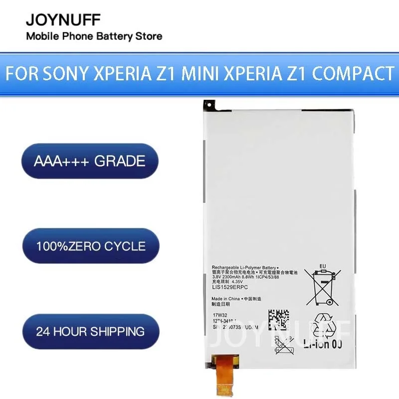 

New Battery High Quality 0 Cycles Compatible LIS1529ERPC For SONY Xperia Z1mini Xperia Z1 Compact D5503 M51w Replacement Lithium