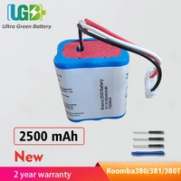ugb roomba380 381 380t battery for irobot roomba380 381 5200 320 mopping machine mopping machine battery accessories
