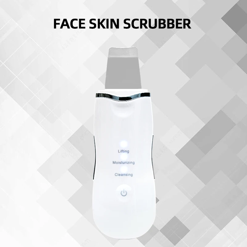 Ультразвуковой скребок для кожи очистка пор машина глубокой очистки лица